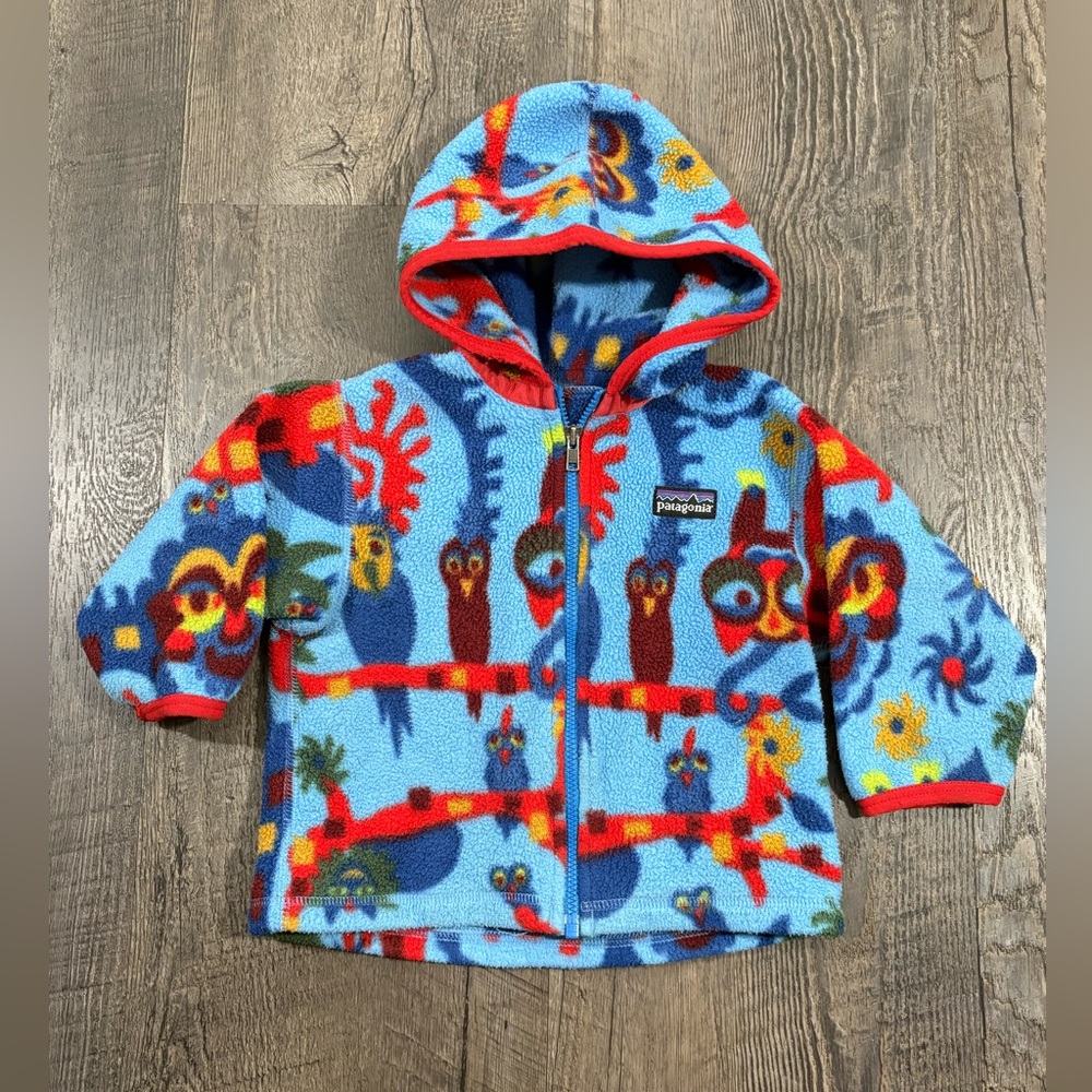 PATAGONIA Baby Synchilla Fleece Jacket Vintage Full Zip